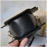 Cute Ice Cream Shoulder Bag with Zipper for Women 3D Chain Crossbody Cartoon PU