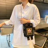 Colorful Laser Robot Crossbody Bag for Women