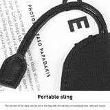 Leather Car Key Case Cartoon Key Bag Pull Key Cover Men Women Storage Bag