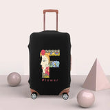 Letter Print Luggage Cover Thicker Protective Suitcase Travel Acc