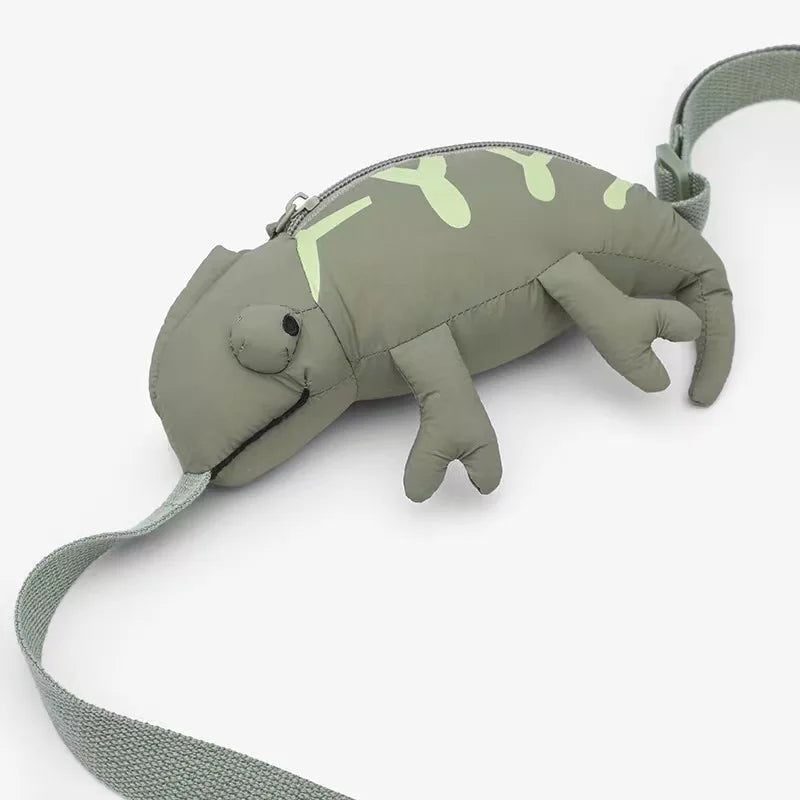 Lizard Shape Waist Bag for Kids Animal Fanny Packs Boys Belt Bags