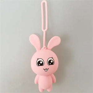 Cartoon Silicone Car Key Bag Holder Multi-functional Little Fresh Key Bag