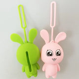 Cartoon Silicone Car Key Bag Holder Multi-functional Little Fresh Key Bag