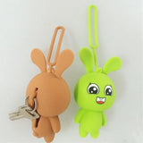 Cartoon Silicone Car Key Bag Holder Multi-functional Little Fresh Key Bag