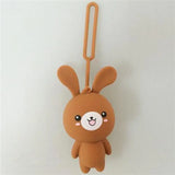 Cartoon Silicone Car Key Bag Holder Multi-functional Little Fresh Key Bag