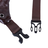 Men's Leather Belt Pouch Fanny Pack Waist Purse Clutch Bag