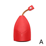 Cute Animal PU Leather Car Key Case Holder Keychain Pouch Organizer