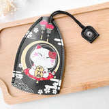 Cute Animal PU Leather Car Key Case Holder Keychain Pouch