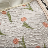 Floral Tulip Crossbody Bag Tote Shoulder Handbag