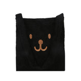 Fluffy Square Cover Shoulder Bag for Women