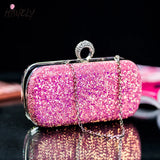 Sequin Dinner Bag Ladies Portable Messenger Handbag Party Wallet