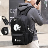 12 Constellation Canvas Backpack for Kids