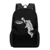 Space Astronaut School Backpack for Boys Girls Kindergarten Bag