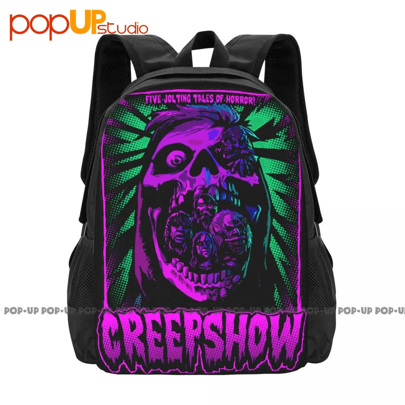 Creepshow Backpack Large Capacity Style Sports Bag School Sport Bag