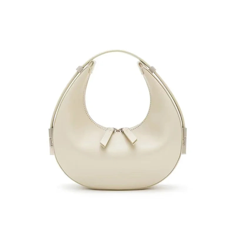 Crescent Armpit Mini Tote Shoulder Bag for Women