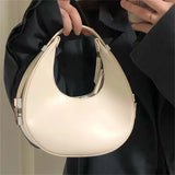 Crescent Armpit Mini Tote Shoulder Bag for Women