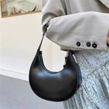 Crescent Armpit Mini Tote Shoulder Bag for Women