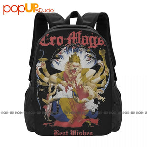 Cro-Mags Backpack Large Capacity Shoe Bag Eco Friendly Outdoor