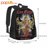 Cro-Mags Backpack Large Capacity Shoe Bag Eco Friendly Outdoor