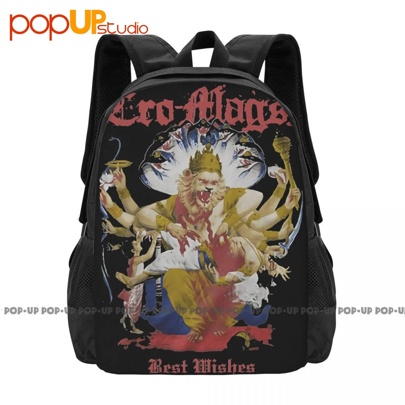Cro-Mags Backpack Large Capacity Shoe Bag Eco Friendly Outdoor