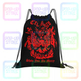 Cro-Mags Show No Mercy Tour Drawstring Bag Gym Softback Large Eco Friendly
