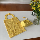 Crochet Lace Hand-woven Beach Women's Small Handbag Lightweight Portable