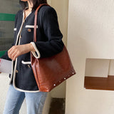 Crocodile Leather Ladies Handbag High Handbags Classic Wild Ladies Shoulder Bags