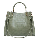 Crocodile Pattern Big Bag Casual Handbag Female