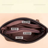 Crocodile Pattern Cow Leather Small Shoulder Bags Women Bucket Messenger Bag