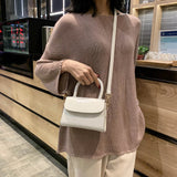 Crocodile Pattern Crossbody Bags For Women Small Chain Handbag