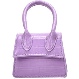 Crocodile Pattern Crossbody Bag for Women Handbags Shoulder Messenger Bag