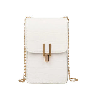 Crocodile Pattern Women Bag Shoulder Bag PU Crossbody Bags