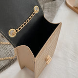 Crocodile Pattern Women's Shoulder Bag High-quality Texture PU Crossbody Bag