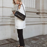 Crocodile Pattern Handbag Female Niche Medieval Underarm Bag Shoulder Bag