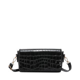 Crocodile Pattern Handbags PU Leather Ladies Shoulder Bag