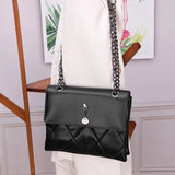 Crocodile Pattern Women's Shoulder Bag Summer Autumn Solid Handbag