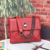 Crocodile Pattern Women's Shoulder Bag Summer Autumn Solid Handbag