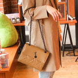 Crocodile Pattern Women's Shoulder Bag Summer Autumn Solid Handbag