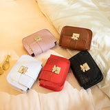 Crocodile Pattern Messenger Bag Tote Purse Women Shoulder Handbag