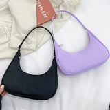 Crocodile Pattern PU Leather Handbag Shoulder Bag Ladies Armpit Casual Women