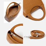 Crocodile Pattern PU Leather Women Handbags High Small Women's Shoulder Bags