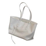 Crocodile Pattern PU Shoulder Bag Large-capacity Women's Handbag