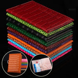 Crocodile Pattern Passport Cover ID Cover Passport holder Trip for Car Documents
