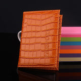 Crocodile Pattern Passport Cover ID Cover Passport holder Trip for Car Documents