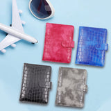 Crocodile Pattern Passport Cover Travel Case Holder