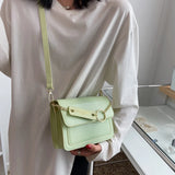 Crocodile Pattern Crossbody Bag Summer Handbag Underarm Shoulder Bag