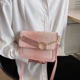 Crocodile Pattern Crossbody Bag Summer Handbag Underarm Shoulder Bag