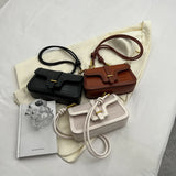 Crocodile Saddle Crossbody Bag for Women - Spring Trends Handbag