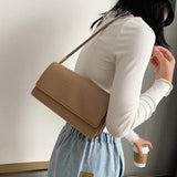 Crocodile Pattern Shoulder Bag Women Flap Armpit Bag Small Square Bag