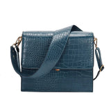 Crocodile Pattern Shoulder Messenger Bag Female Tote Bag